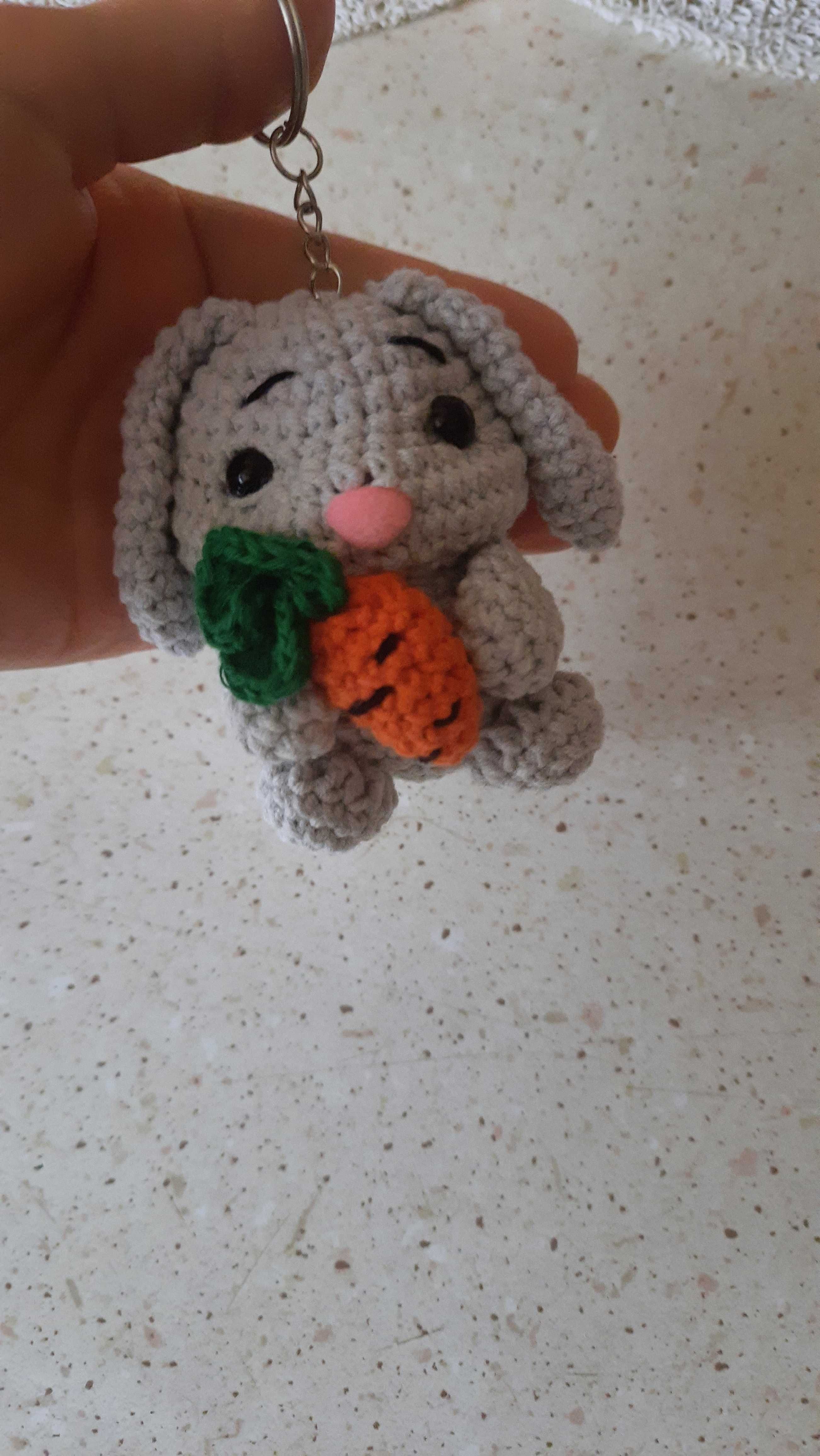 Brelok do kluczy,plecaka Amigurumi