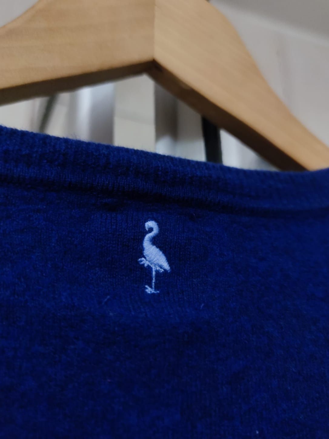 Sweter klasyczny Tailorbyrd XXL męski oversize przewiewny granatowy ni
