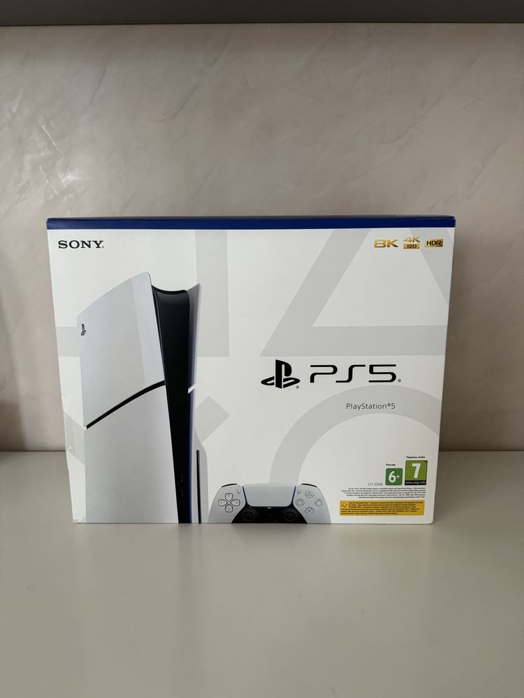 PlayStation 5 Slim Blue ray Новая