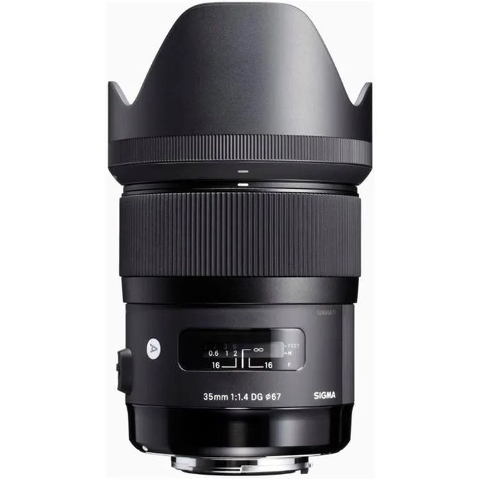 Об'єктив Sigma 35mm 1.4 ART DG HSM Canon EF Повністю новий комплект