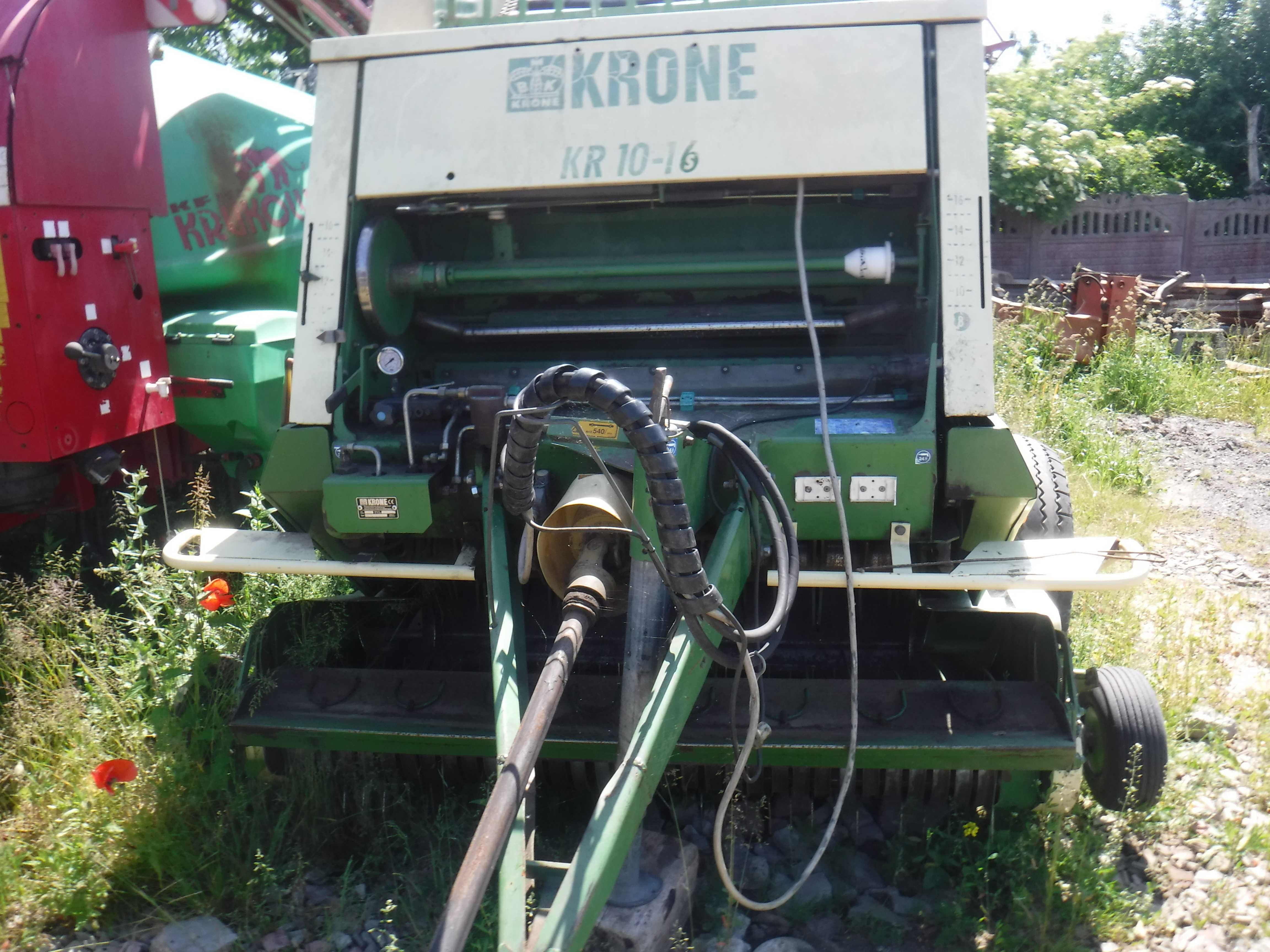 Prasa KRONE KR 10-16 siatka , rotor, noże jak SIPMA Classic