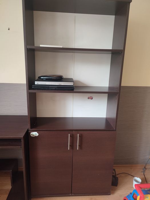 Zestaw regał i biurko