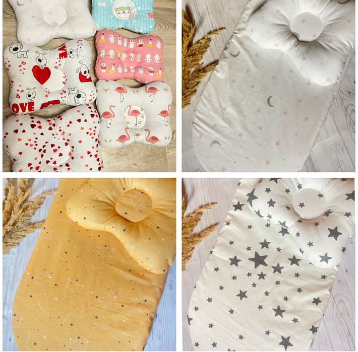 Бортики в ліжечко. Дитяча постіль. Кокон для немовля.