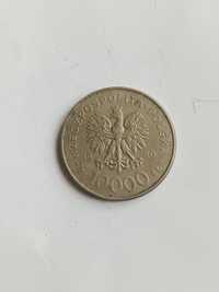 Moneta kolekcjonerska 10000 zł solidarnosc 1990r