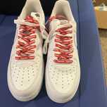 AF1\Powietrze*airDamskieNikeForce1SupremeWhite UnisexTrampki Rozm.43