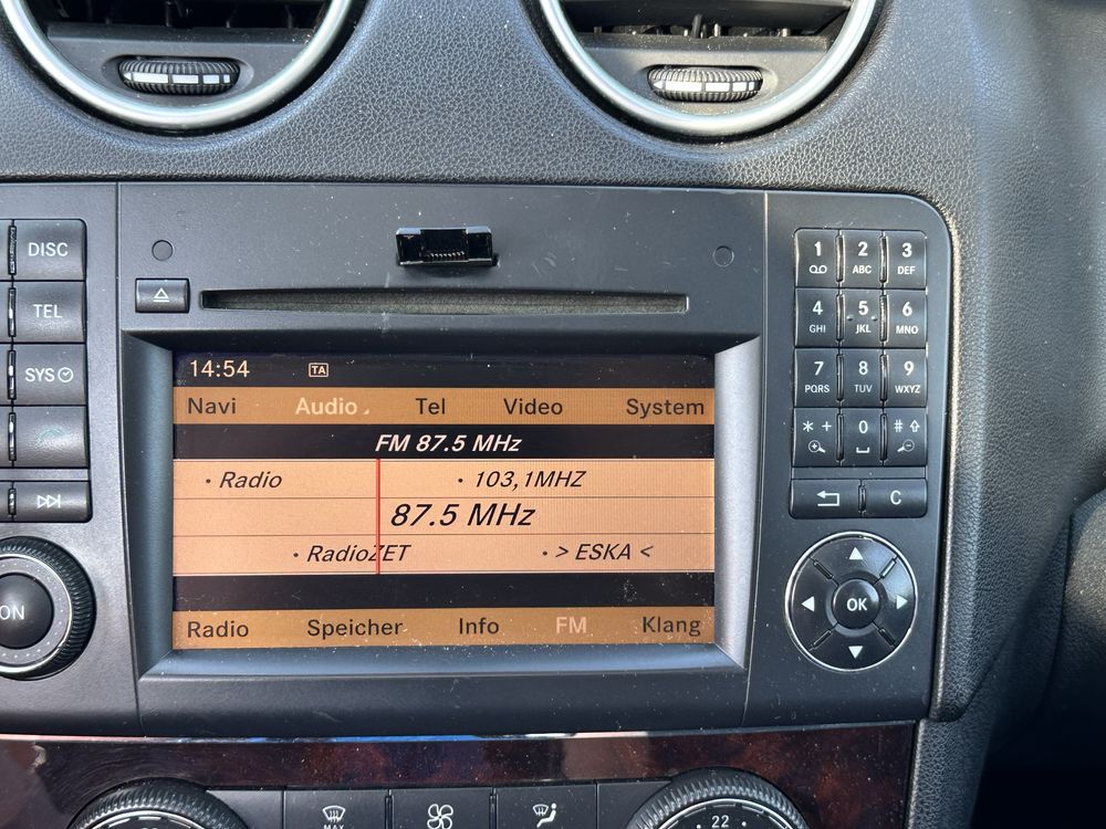 Radio Mercedes ML W164 Radioodtwarzacz ML 164 GL