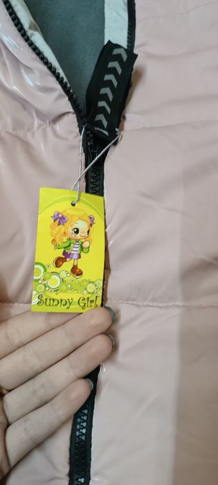 Зимовий пуховик,зимовий плащ,зимова куртка для дівчинки