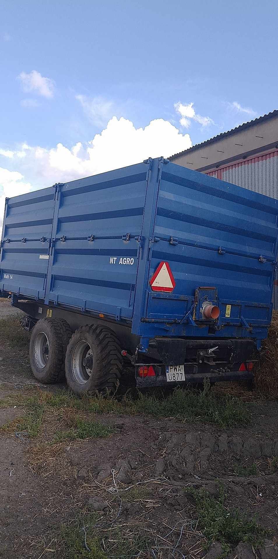 Przyczepa nt agro 14t