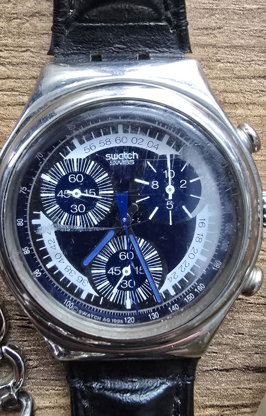 Swatch Irony Scuba chrono chronograph zestaw swiss made