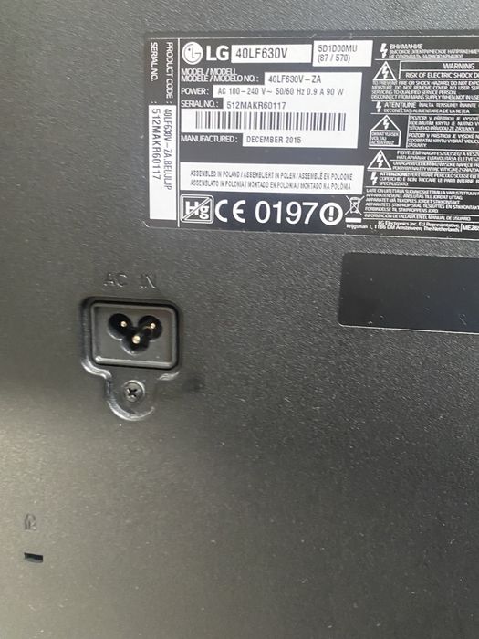 Smart TV LG 40 polegadas