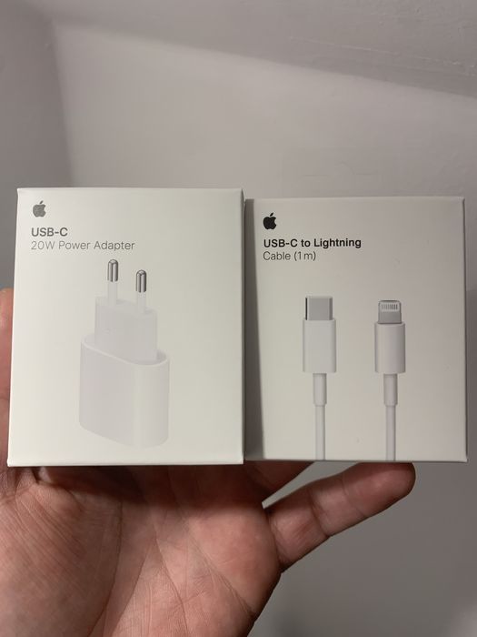 Adapter 20W plus kabel typ C Apple iPhone