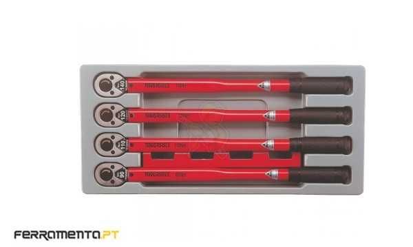 Jogo Chaves Dinamométricas 1/2" Teng Tools TTPSTQ04