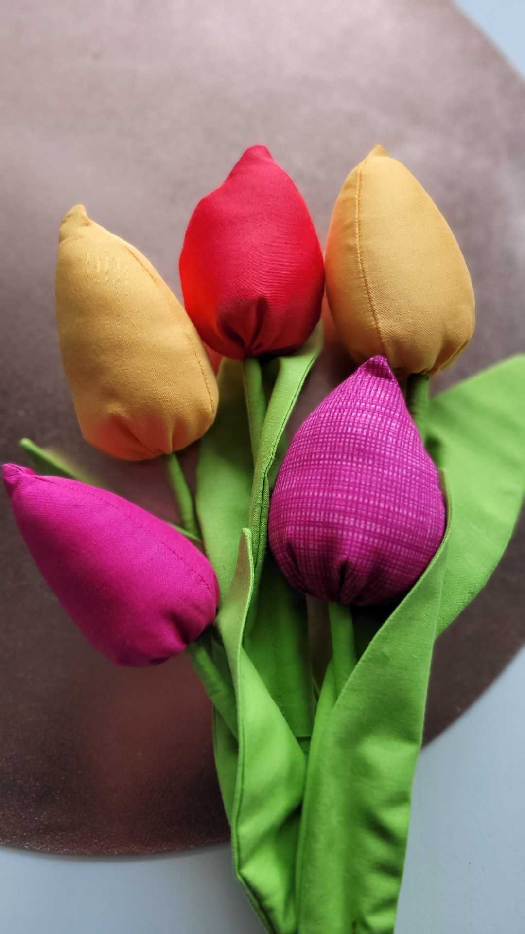 Wielkanocna ozdoba - 5zł za 1 szt. tulipana. Bukiet wiosennych kwiatów