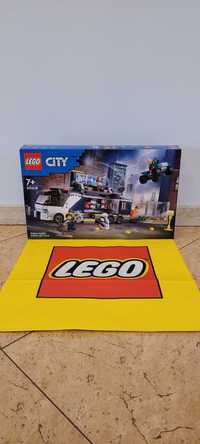 Nowe Klocki Lego City 60418 | Policyjna ciężarówka | torba GRATIS