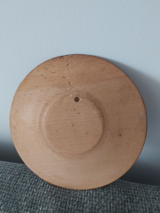 Тарілка  кераміка дерево розпис Україна