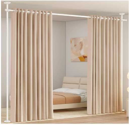 Divisória de ambiente Multiuso / Arara de roupas / Varão de cortinas