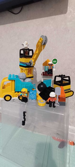 Конструктор LEGO DUPLO Нищівний кулястий таран 56 деталей (10932).