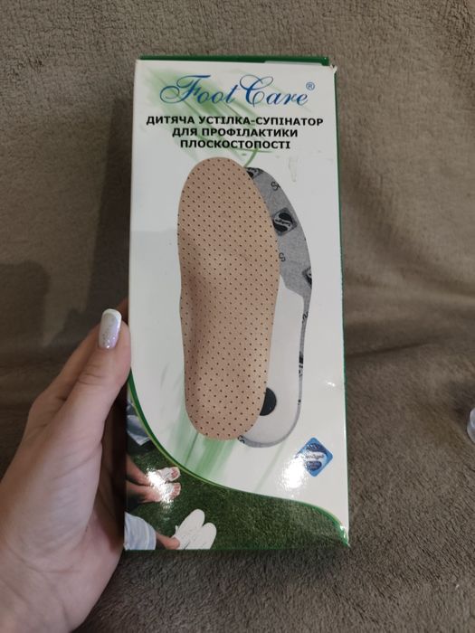 Дитяча устілка - супінатор для профілактика плоскостопоті розмір 22 -