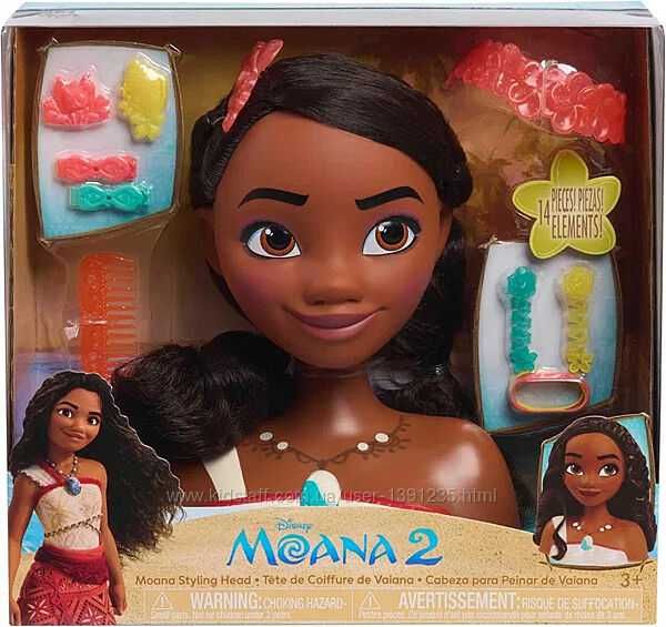 Манекен Моана 2 Disney Princess Moana 2 Styling Head