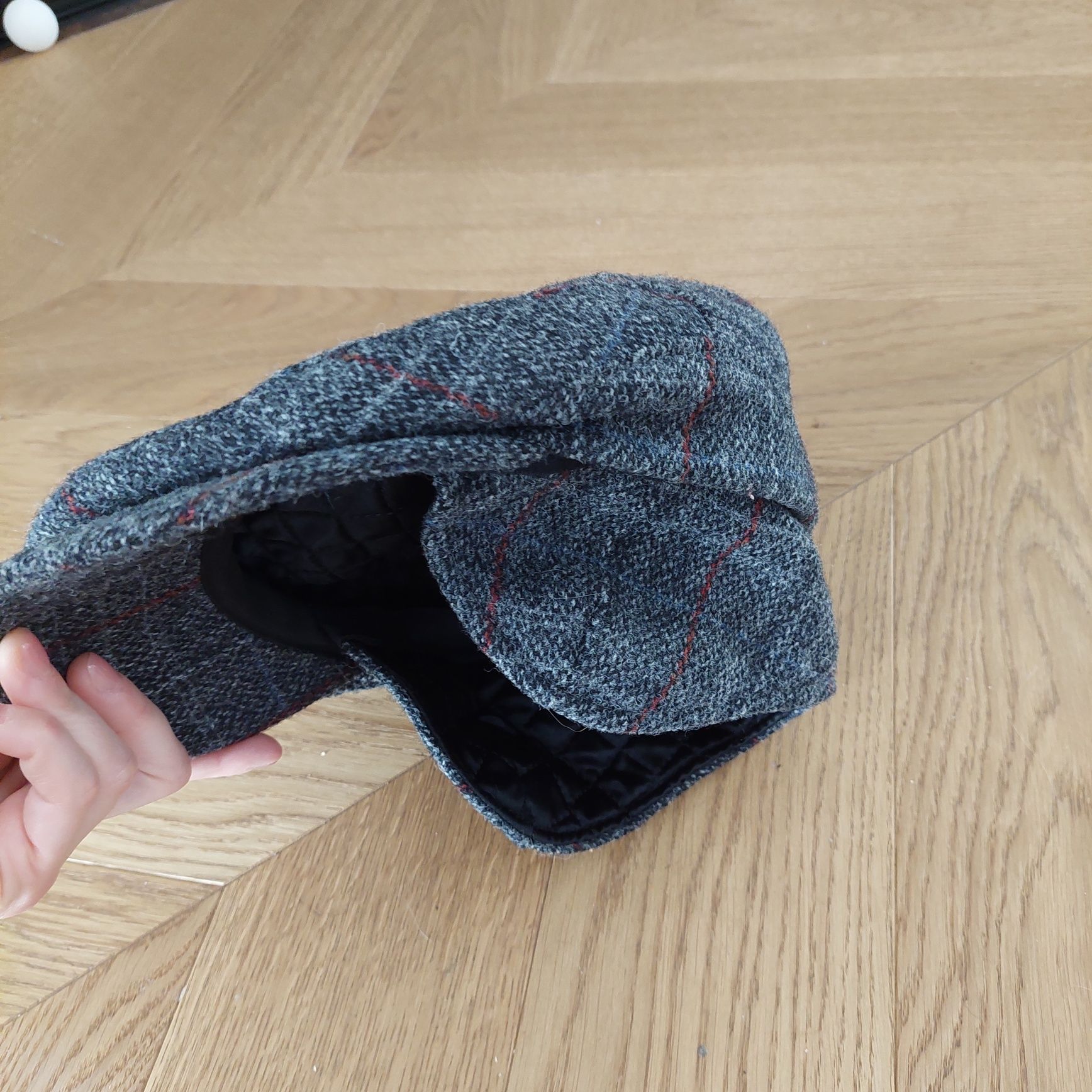 Kaszkiet męski wełna Harris Tweed Miler