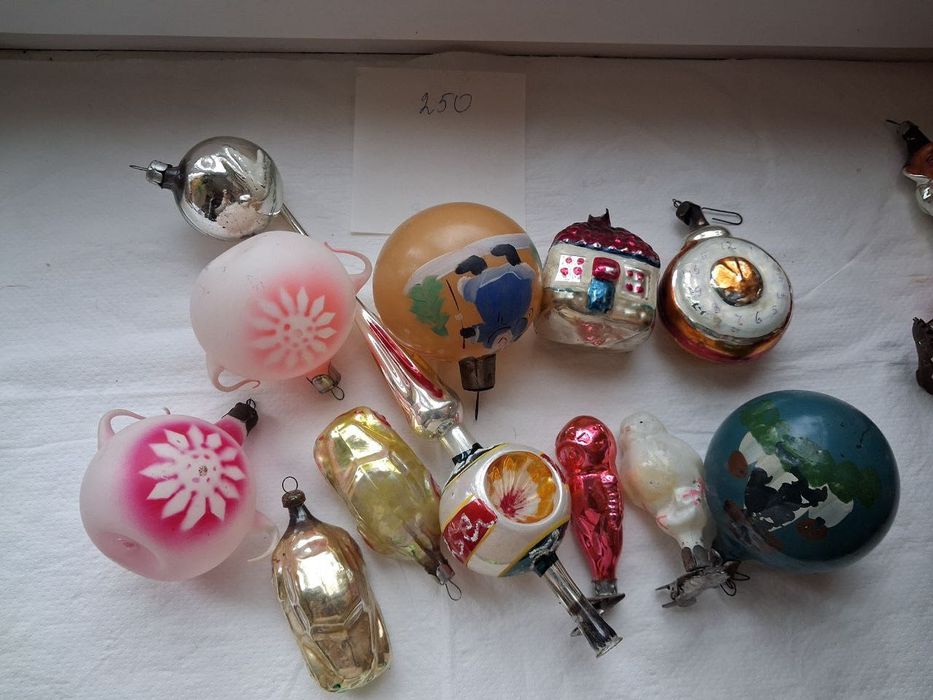 Елочные игрушки ссср