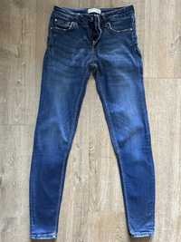 Spodnie jeansy rurki slim Zara 34 XS