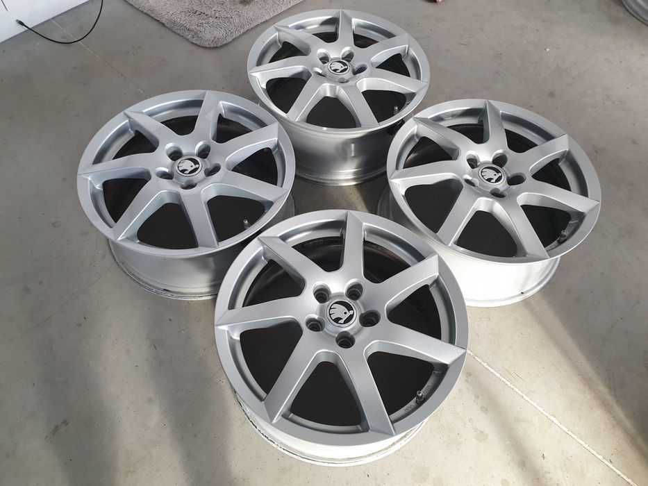 Alufelgi 17" Skoda Octavia II FL III IV SuperB 5x112 seat leon audi a3