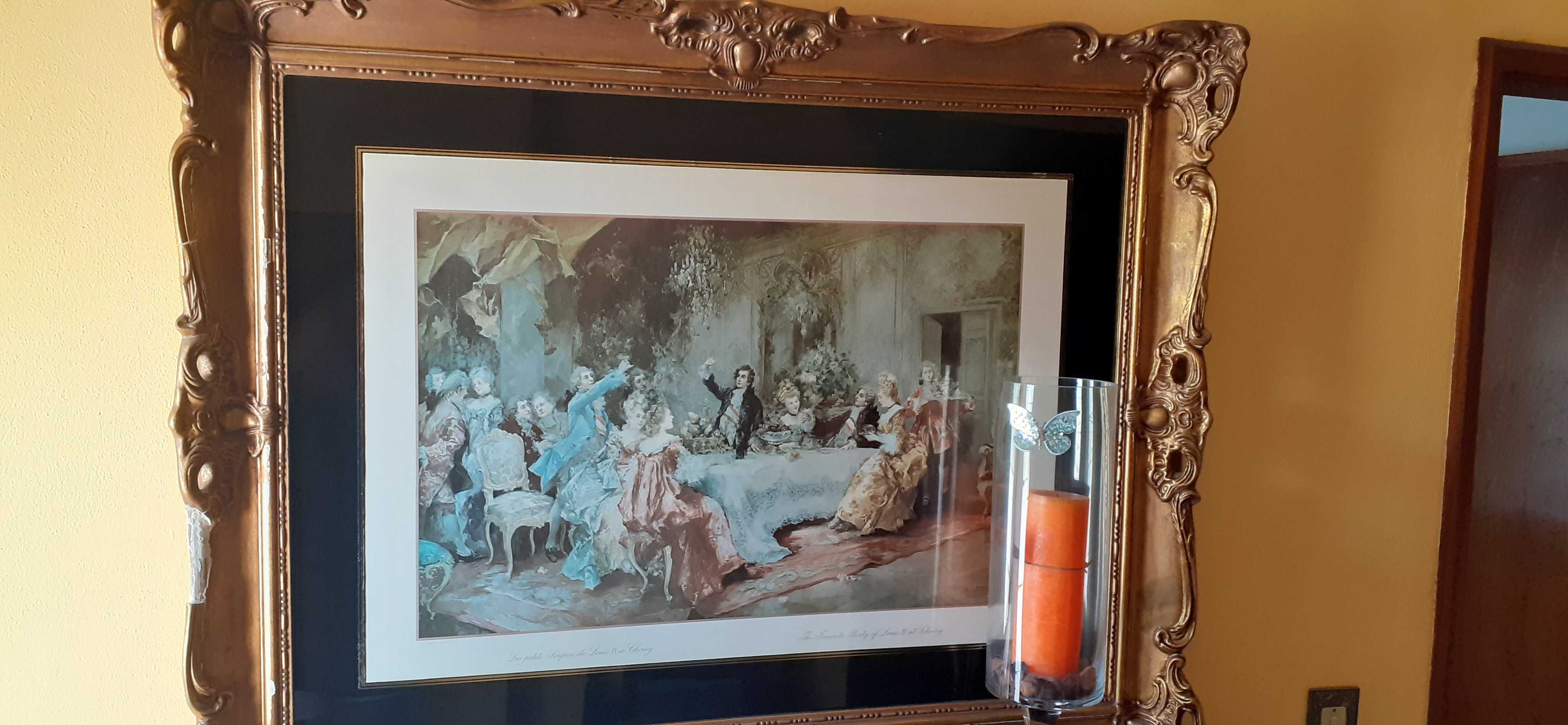 Móvel de entrada e quadro