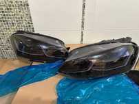 FULL LED BLACK фари Volkswagen Golf 7 2012-2016 у стилі рестайлінг 7.5