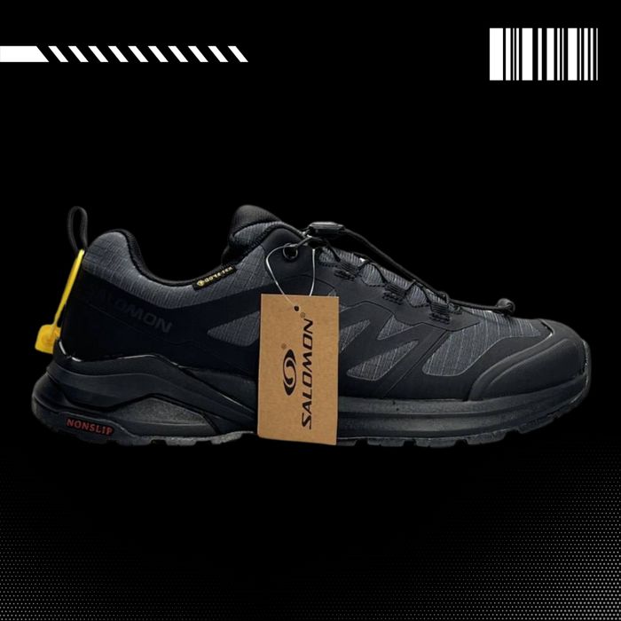 Salomon X ADVENTURE GTX Grey Black - зимні чоловічі кросівки