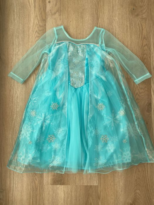 Strój karnawałowy na bal przebierańców H&M Elsa r. 104