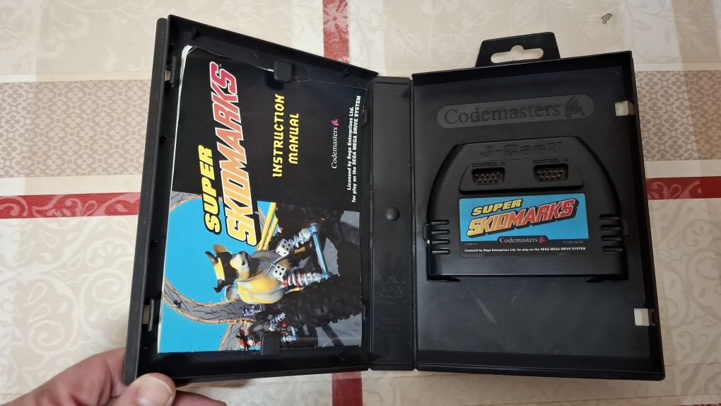 Jogo Super skidmarks para sega mega drive