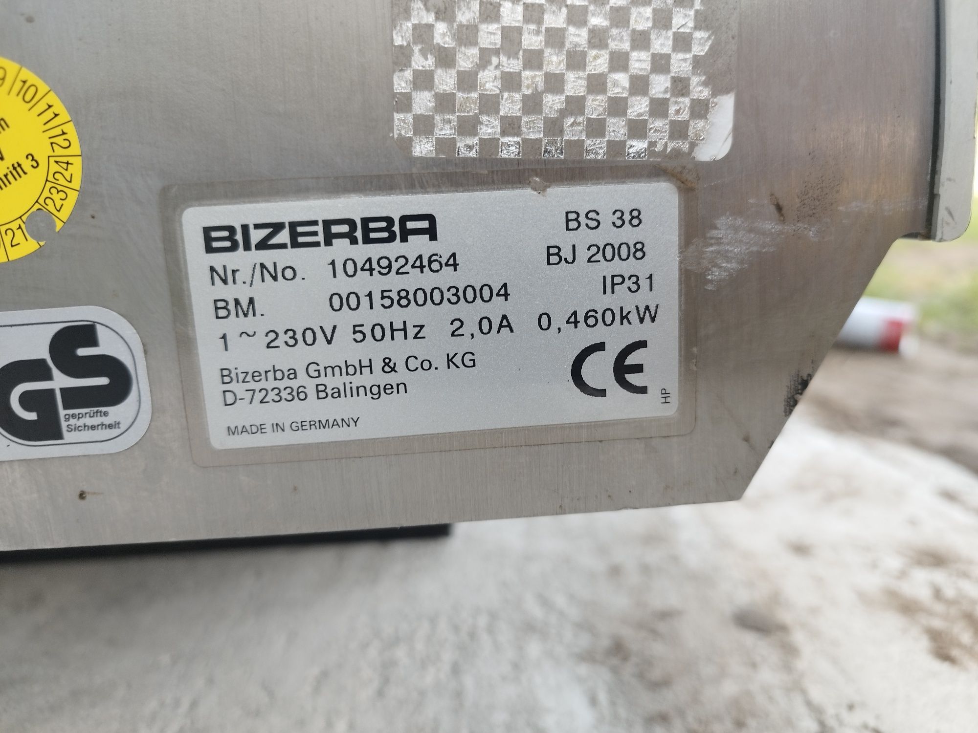 Krajalnica do chleba bizerba  bs 38