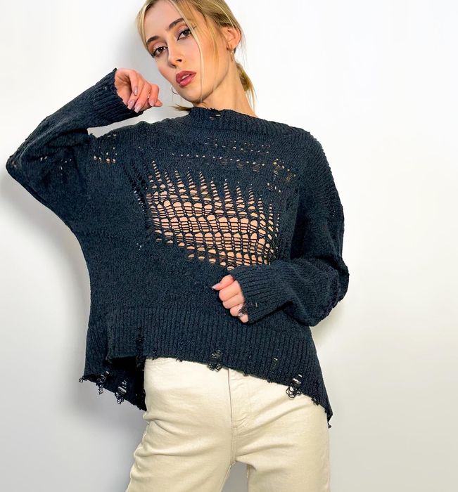 Светр Zara з рваностями