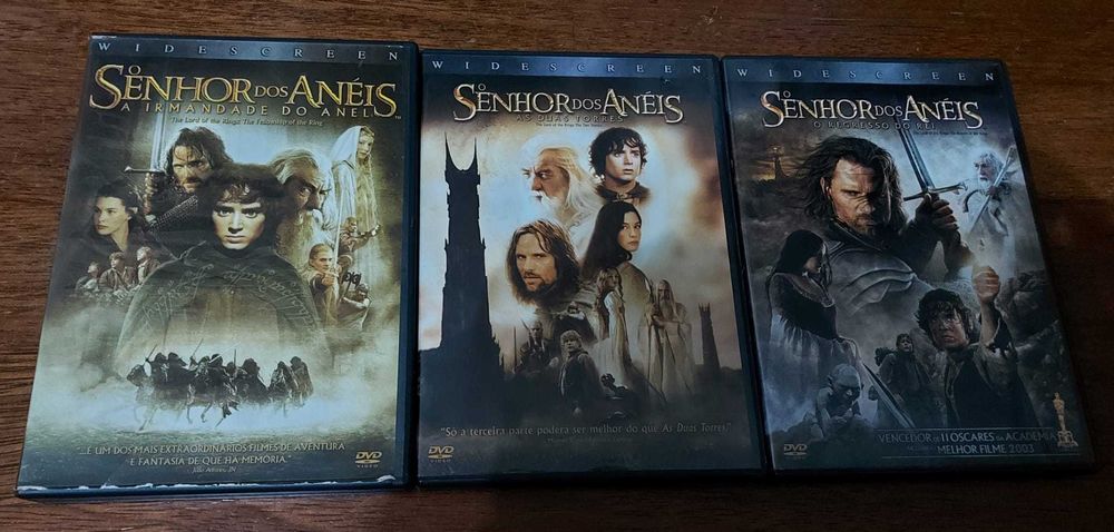 Lote #4 - 10 DVDs Fantasia, Ação e Romance