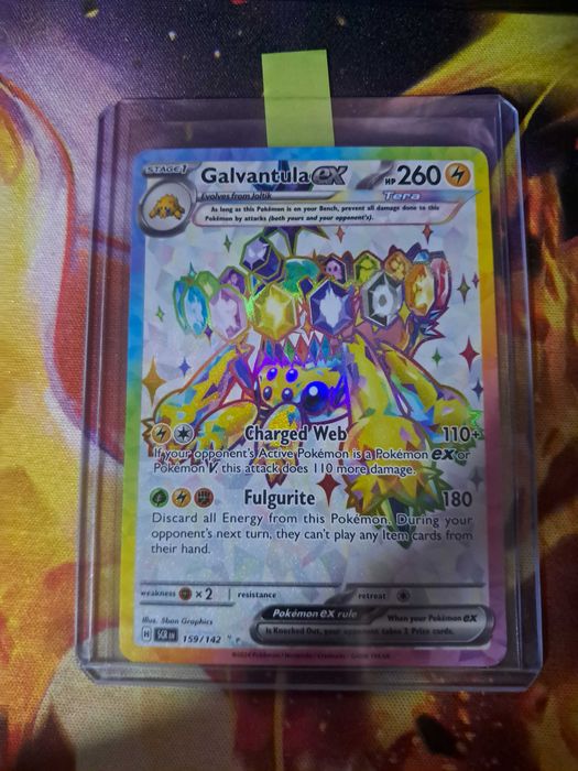 Pokemon Galvantula ex 159/142