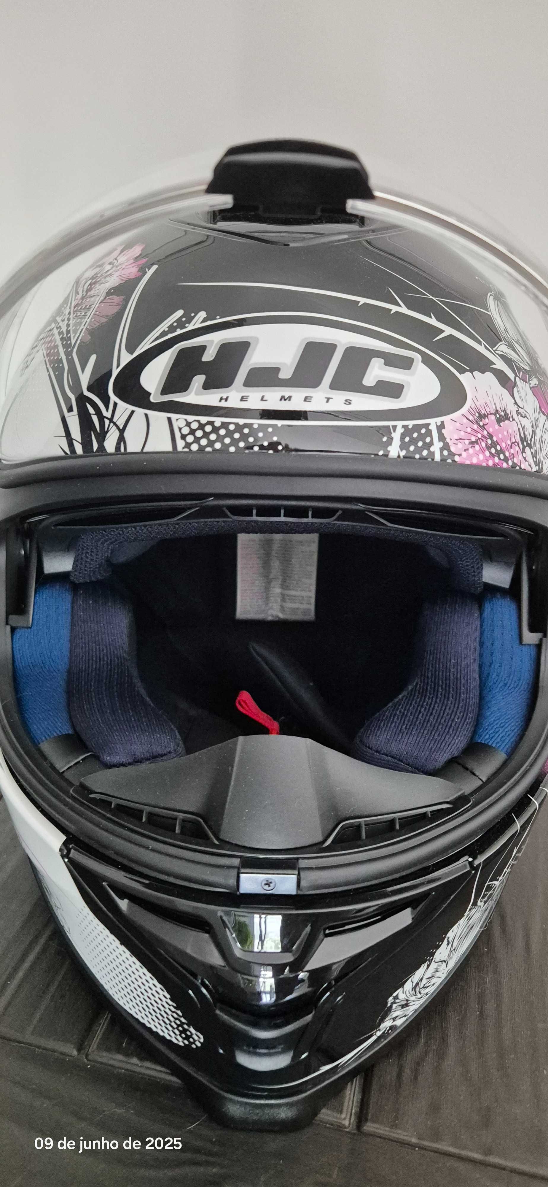 Capacete HJC Semi Novo