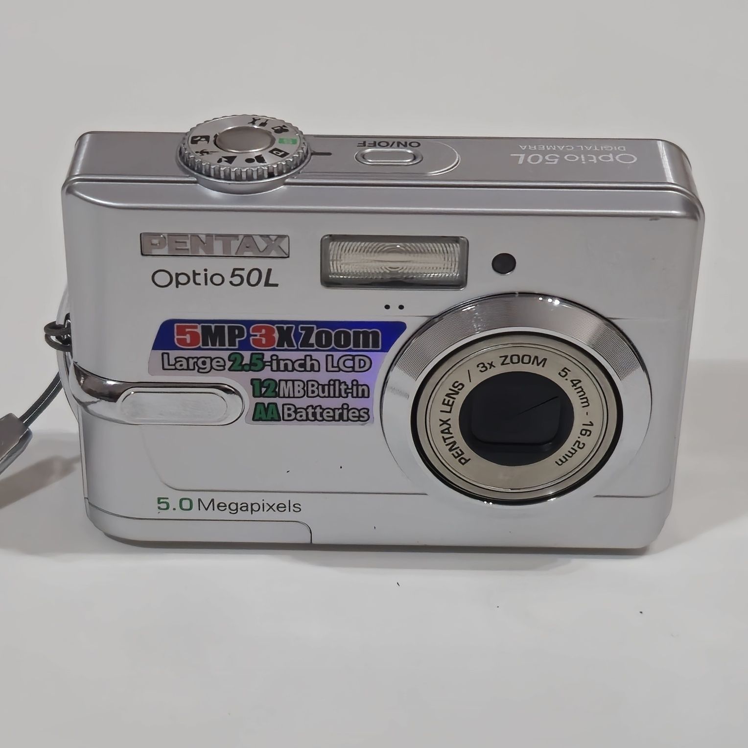Pentax Optio 50L - 5.0MP - Máquina fotográfica digital