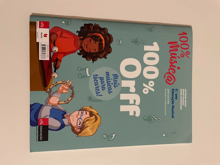 Livro de educação musical 5º Ano - 100% Musica