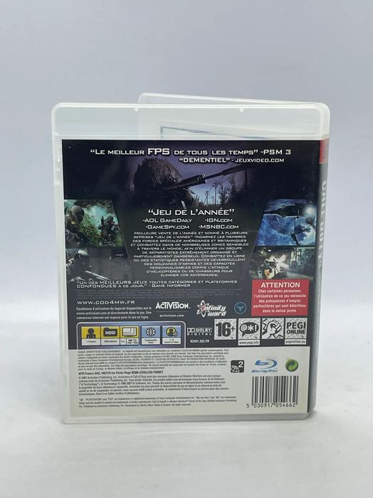 Call of Duty 4 Modern Warfare PS3 (FR) Po Francusku