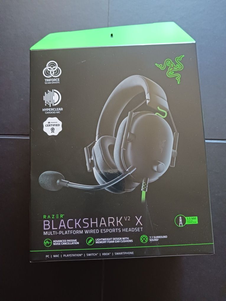 HEADSET Razer Blackshark V2 X