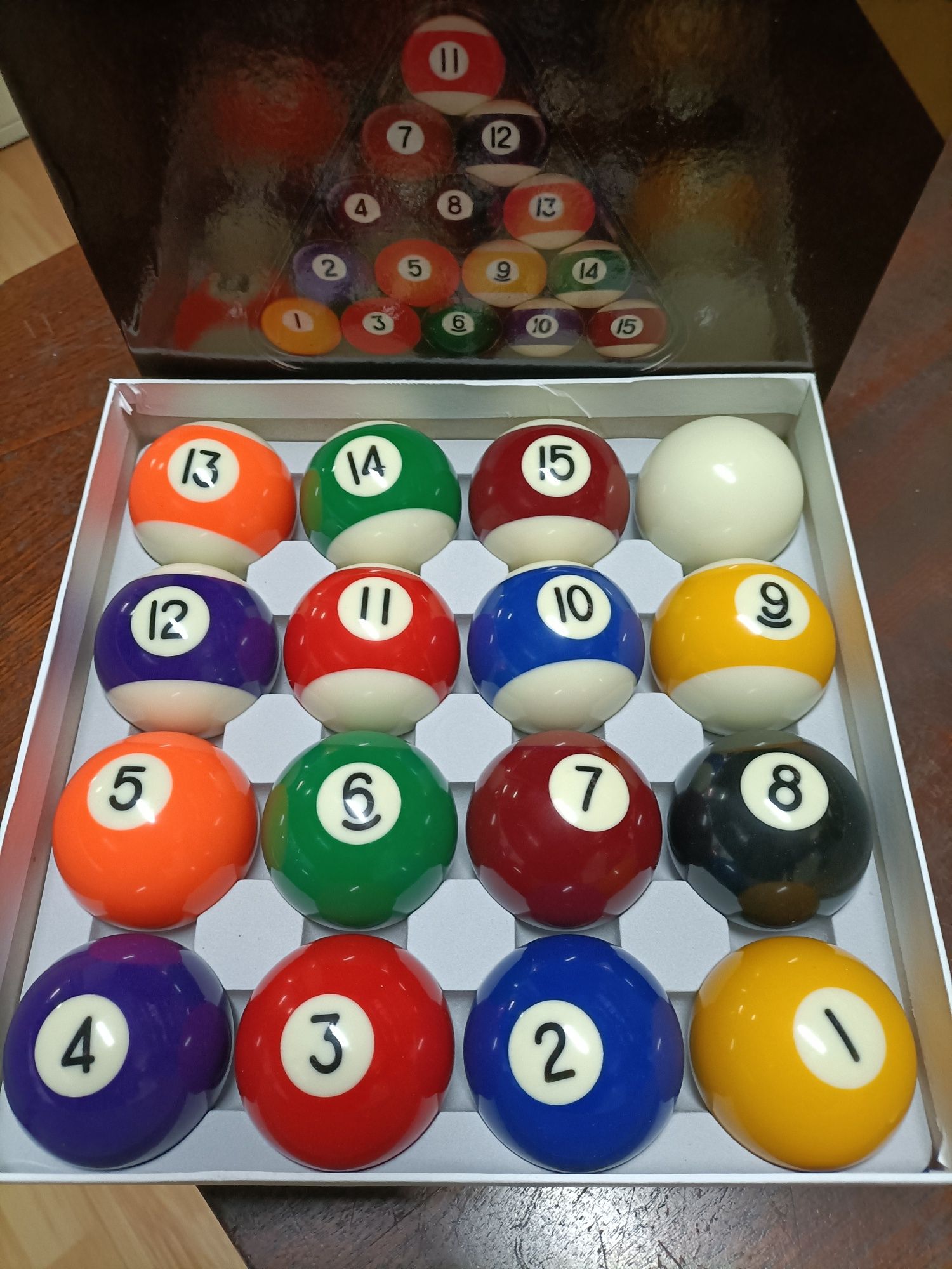 Bolas de snooker pool ( bilhar) novas