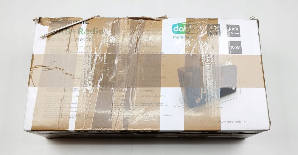 Radio Sieciowo-Bateryjne Am, Dab+, Fm Metronic 477230