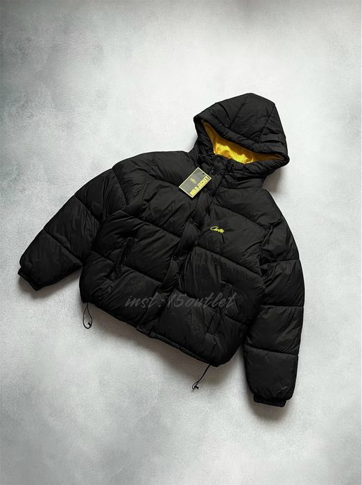 Зимняя куртка пуховик Corteiz Bolo V2 Jacket Black Кортез
