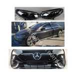 Капот Mercedes-Benz EQE 350+, 500 бампер, фары, крылья