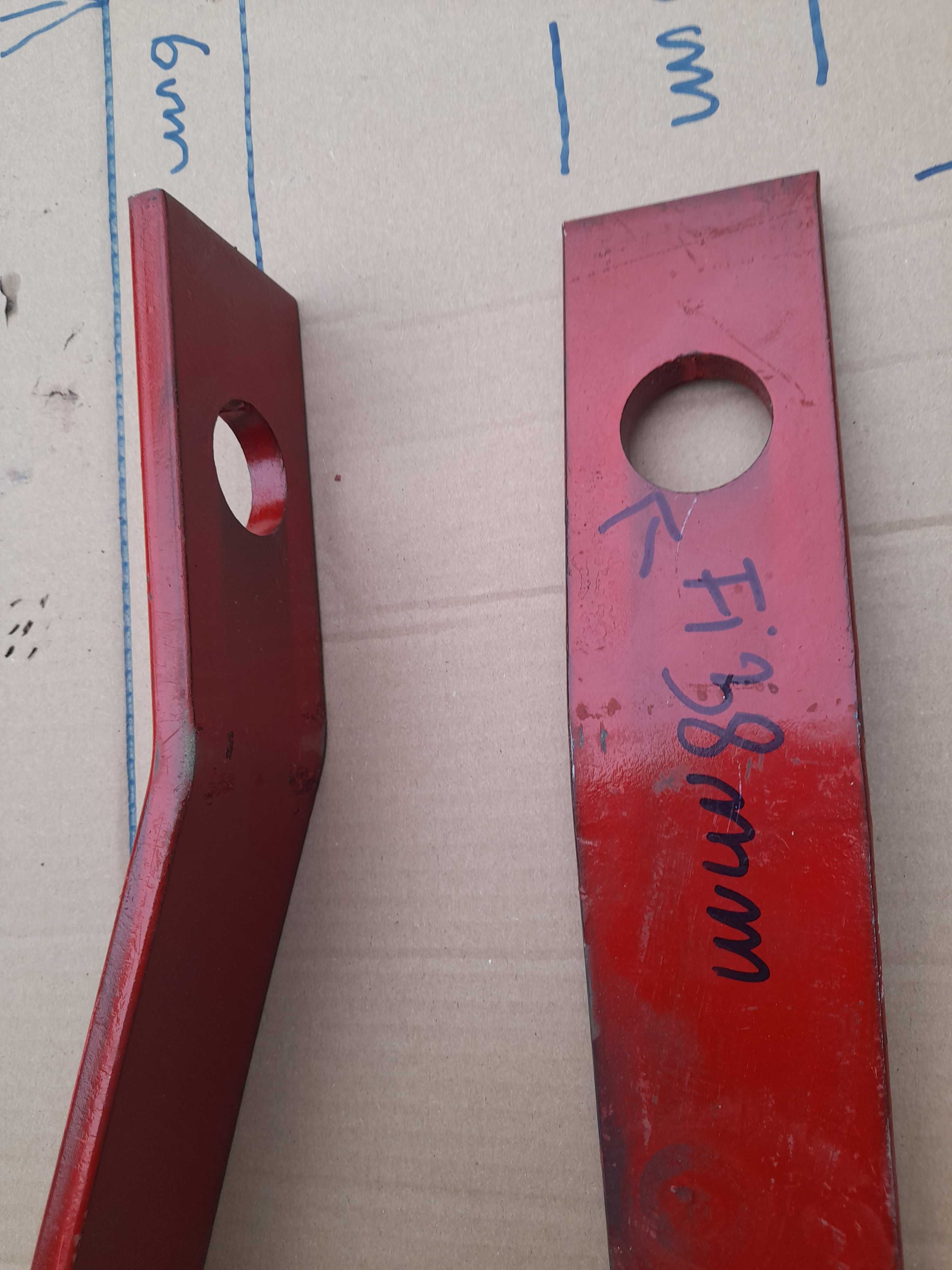 nóż kosiarki sadowniczej rozdrabniacza 63cm długi