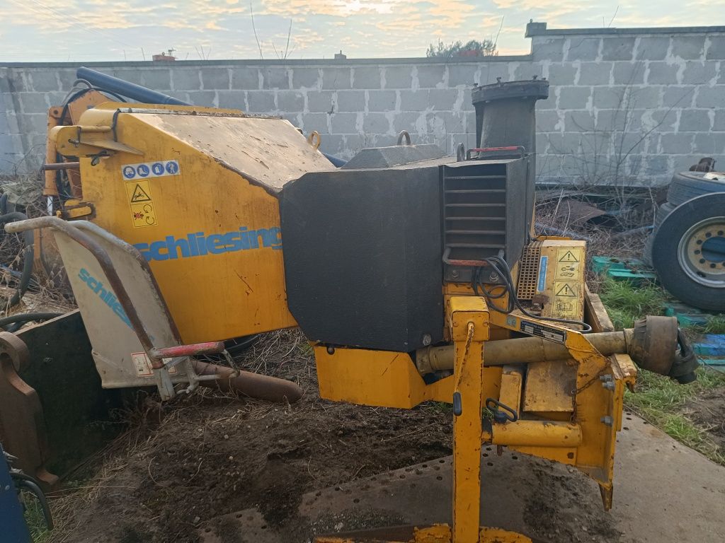 Rębak Schleising mx 400 u ( unimog ) wom