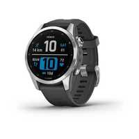 Garmin fenix 7S Standard Edition Silver Graphite Band 010-02539-29