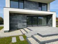 Kamień Dekoracyjny Naturalny Płytki Łupek Elewacyjny 30x10 Silver Grey
