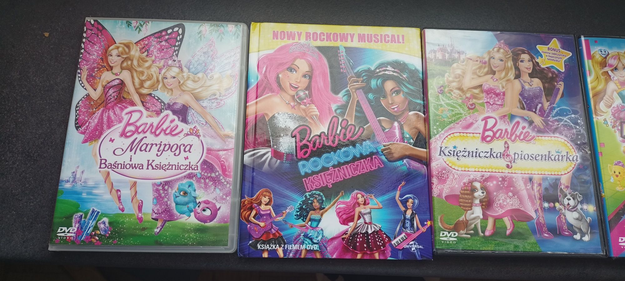 Bajki DVD kolejcja z serii BARBIE